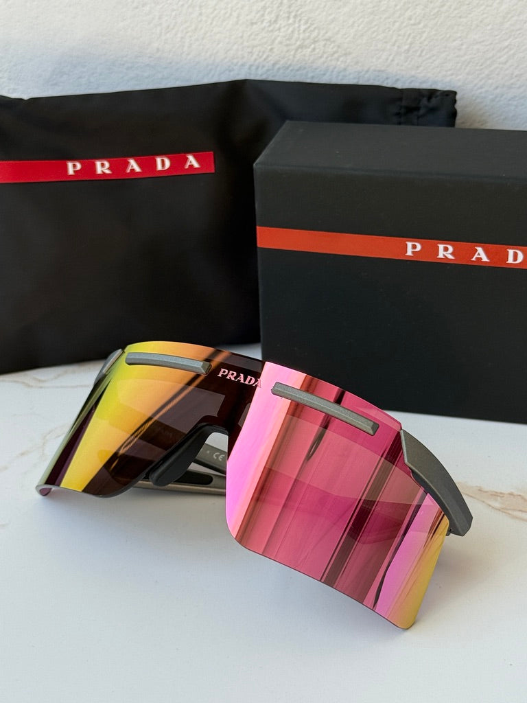 Prada Sport PS B06S Sunglasses in Pink Mirror