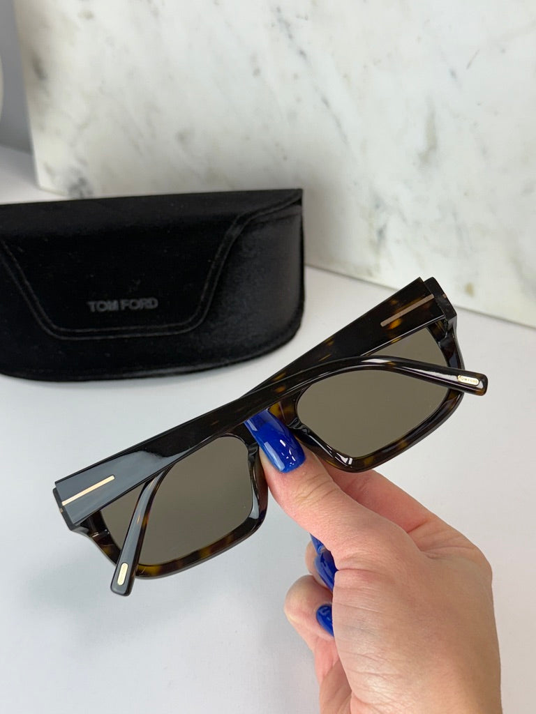 Tom Ford Ezra FT1075 Sunglasses in Brown Mirrored