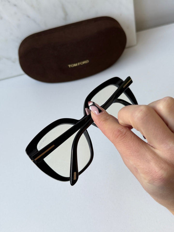 Tom Ford FT6043-B Black Oversized Bluelight Frames