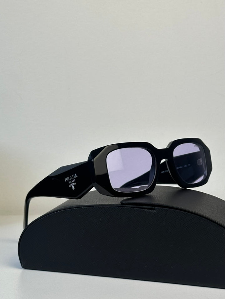 Prada PR17WS Sunglasses in Black Violet