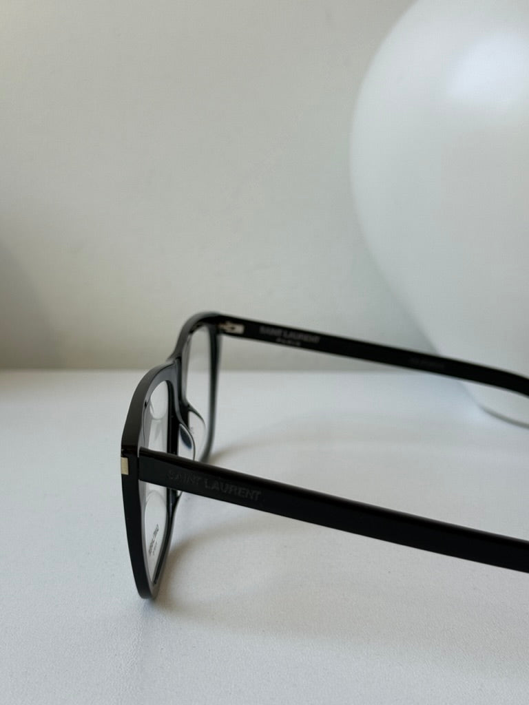 Monturas de anteojos Saint Laurent SL291 Mica Cat Eye en marrón