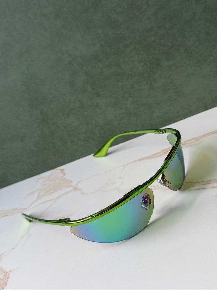 BV1174S Green Mask Sunglasses
