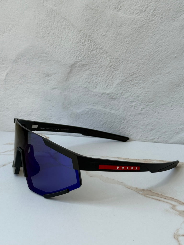 Prada Sport PS04WS Sunglasses in Black Mirror