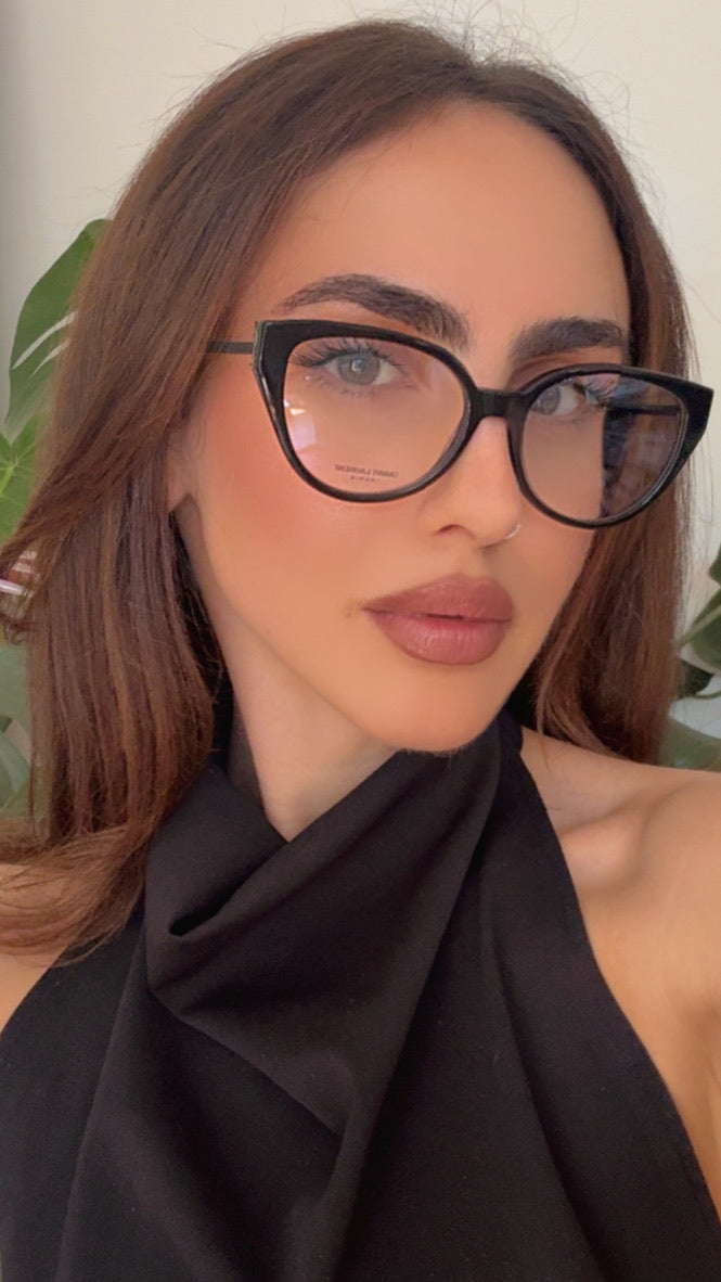 Saint Laurent SLM48_A Eyeglasses Frames in Black