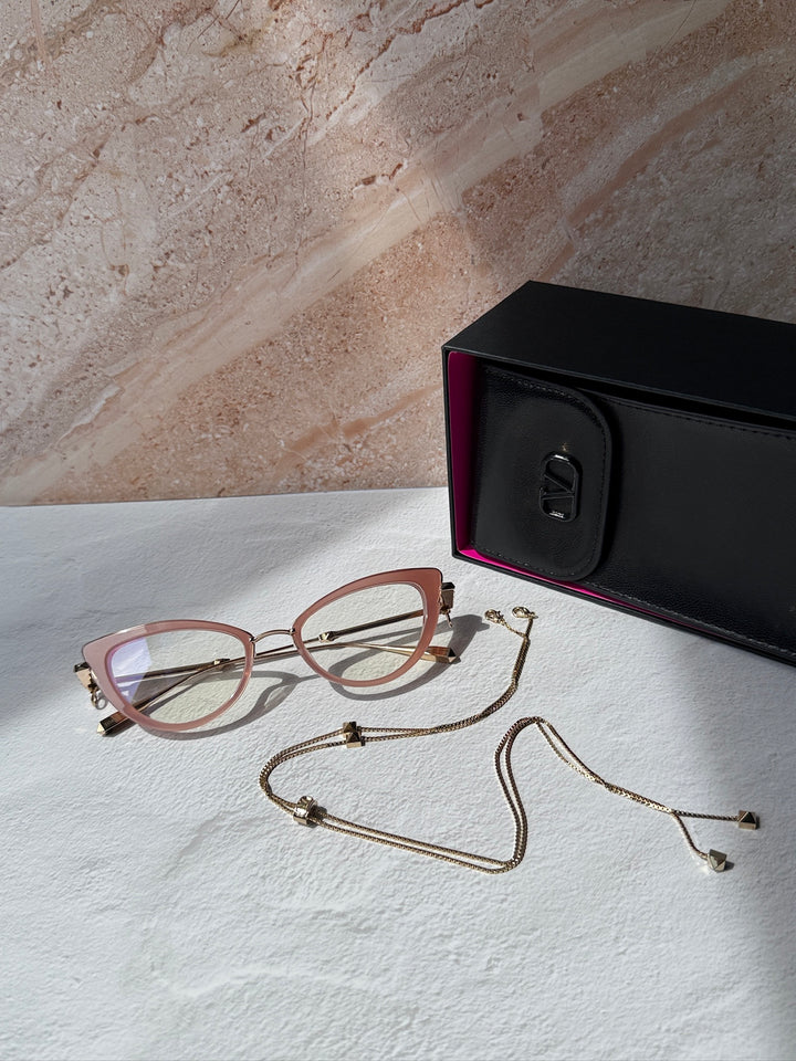 Valentino V-Daydream VLX123-B Pink Cat Eye Frames