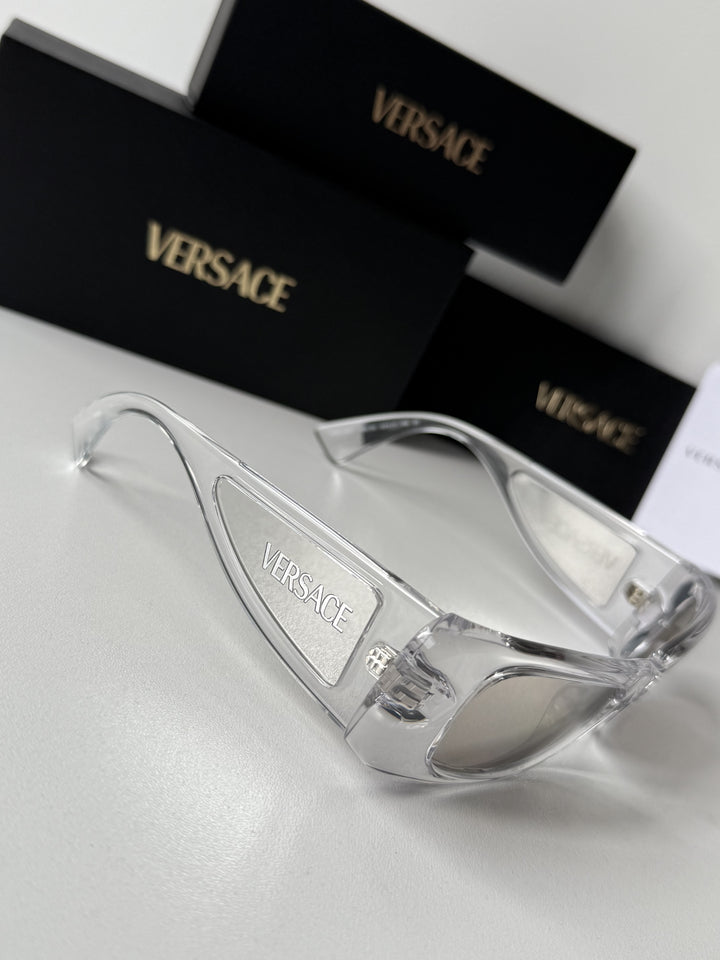 Versace VE4481 Cat Eye Sunglasses in Clear