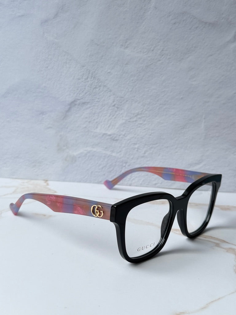 Marcos cuadrados Gucci GG0958O en marrón 