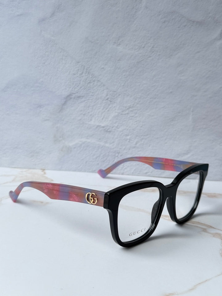 Marcos cuadrados Gucci GG0958O en marrón 