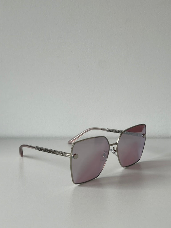 Versace VE2270D Sunglasses in Silver Lilac Mirror