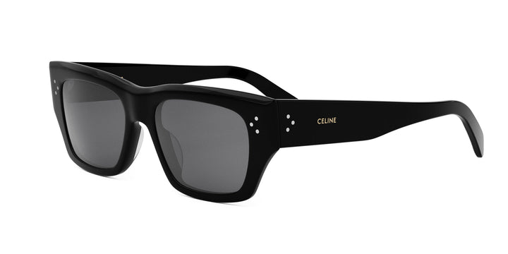 Celine CL40297U 3 Dots Black Unisex Sunglasses