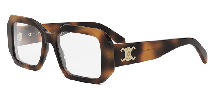 Celine CL50003I Monturas de anteojos tipo ojo de gato gruesas en negro