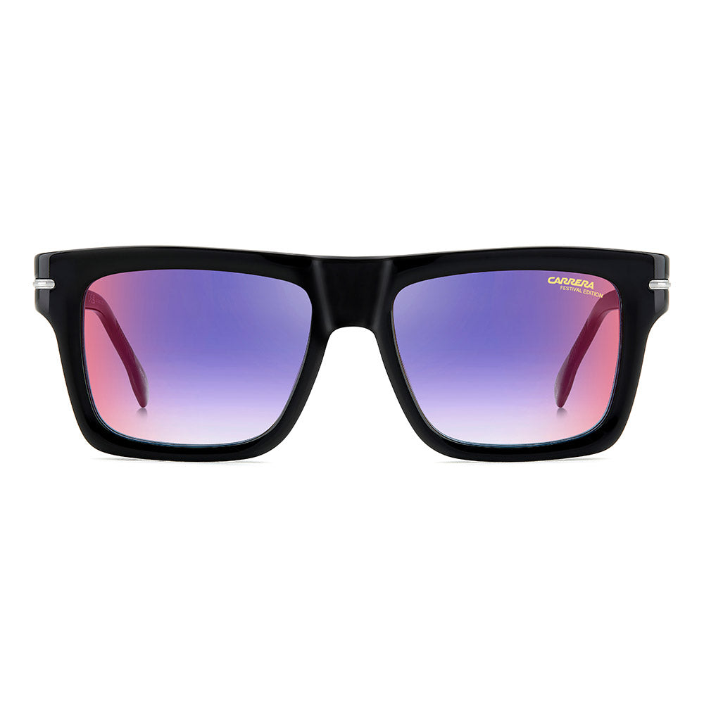 Carrera 305/S Square Sunglasses in Black Mirror