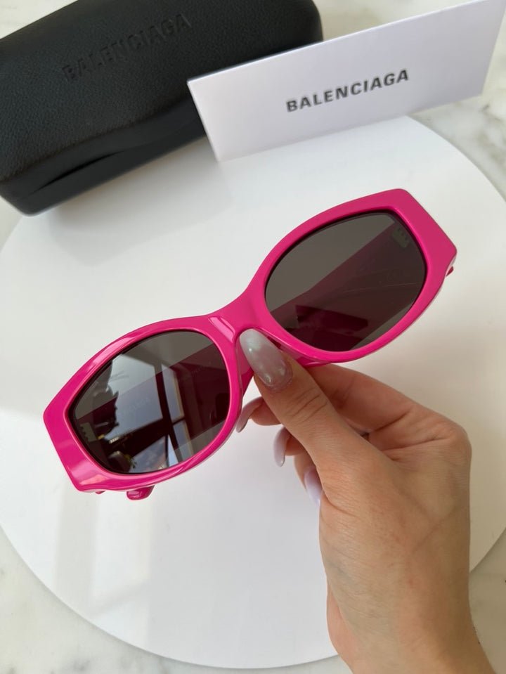 Balenciaga BB0258S Fuchsia Pink Sunglasses
