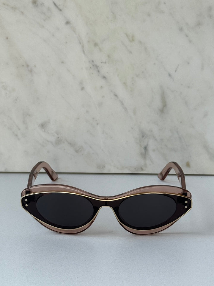 Dior Meteor B1I Cat Eye Sunglasses in Mauve