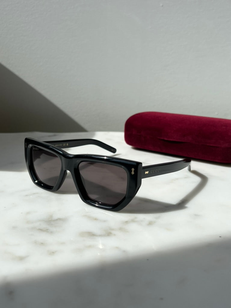 Gucci GG1520S Black Cat Eye Sunglasses