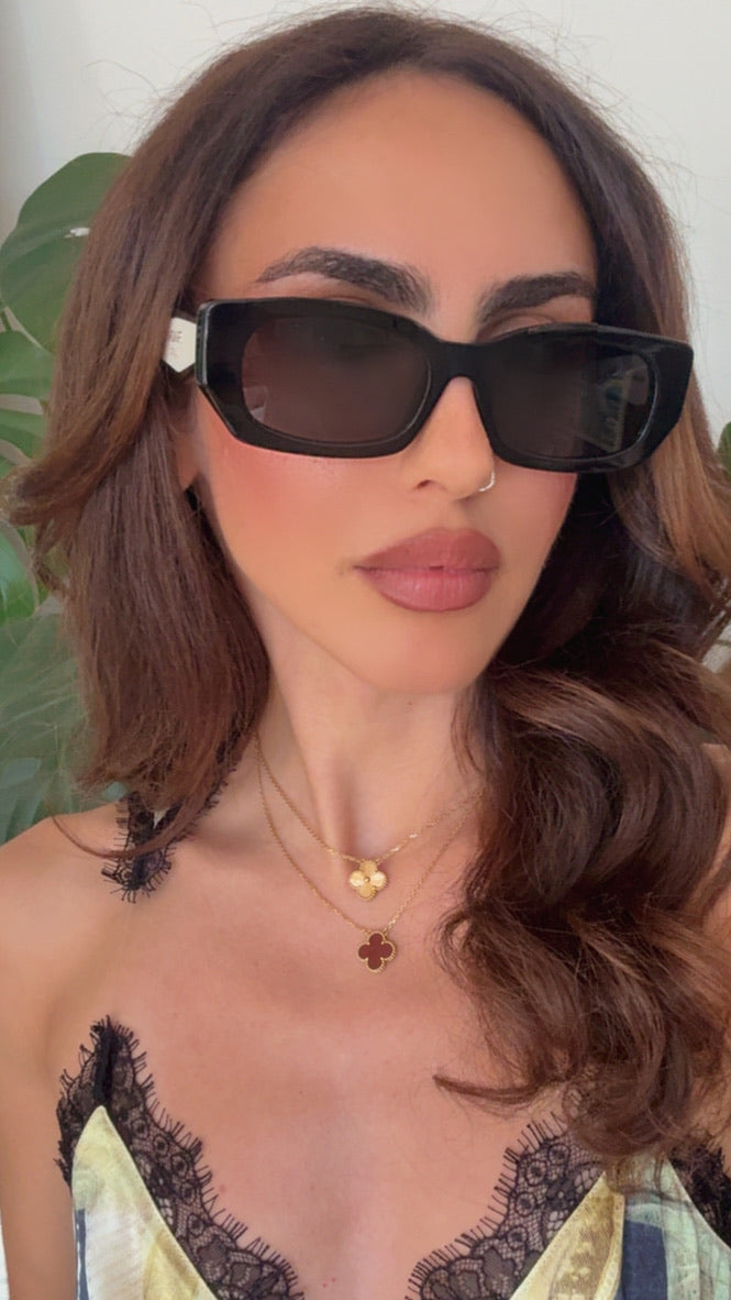 Prada PR B05S Sunglasses in Black White