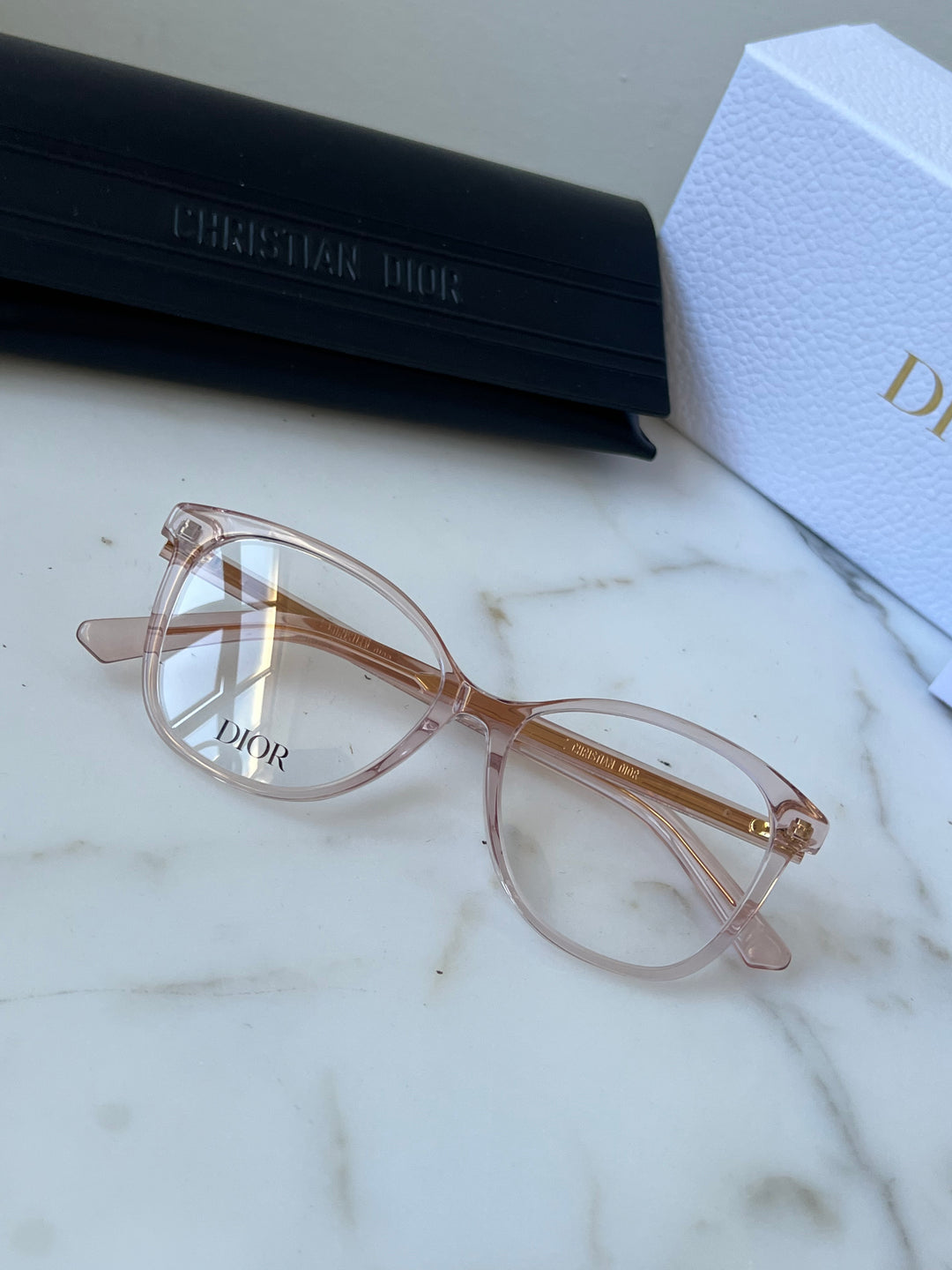 Dior SpiritO B2F Frames in Pink Transparent