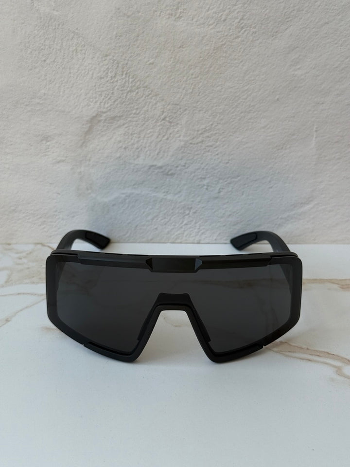 Prada Sport PS B07S Mask Sunglasses in Black