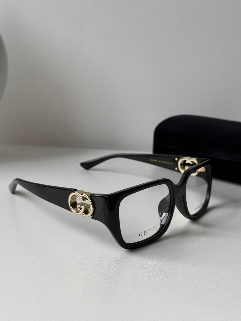 Gucci GG1694OA Square Frames in Havana Brown | Designer Daydream