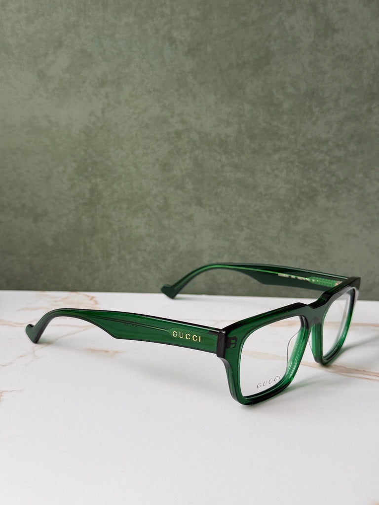 Monturas de ojos de gato Gucci GG0634O en marrón