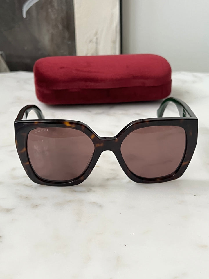 Gucci GG1300S Square Sunglasses in Brown
