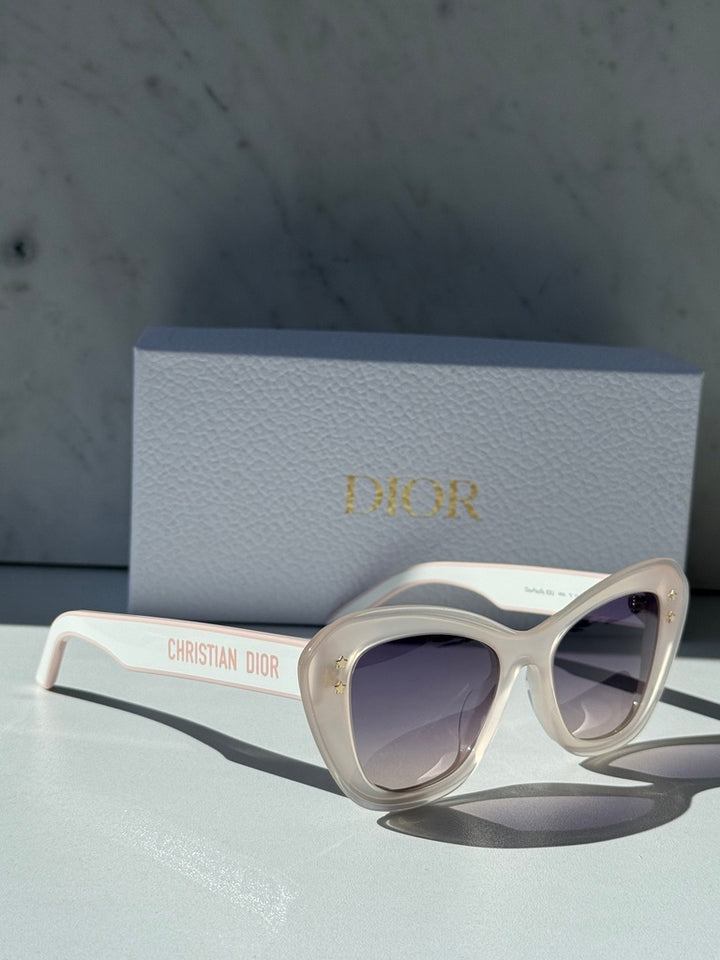 Dior Pacific B3U Cat Eye Sunglasses in Milky Pink