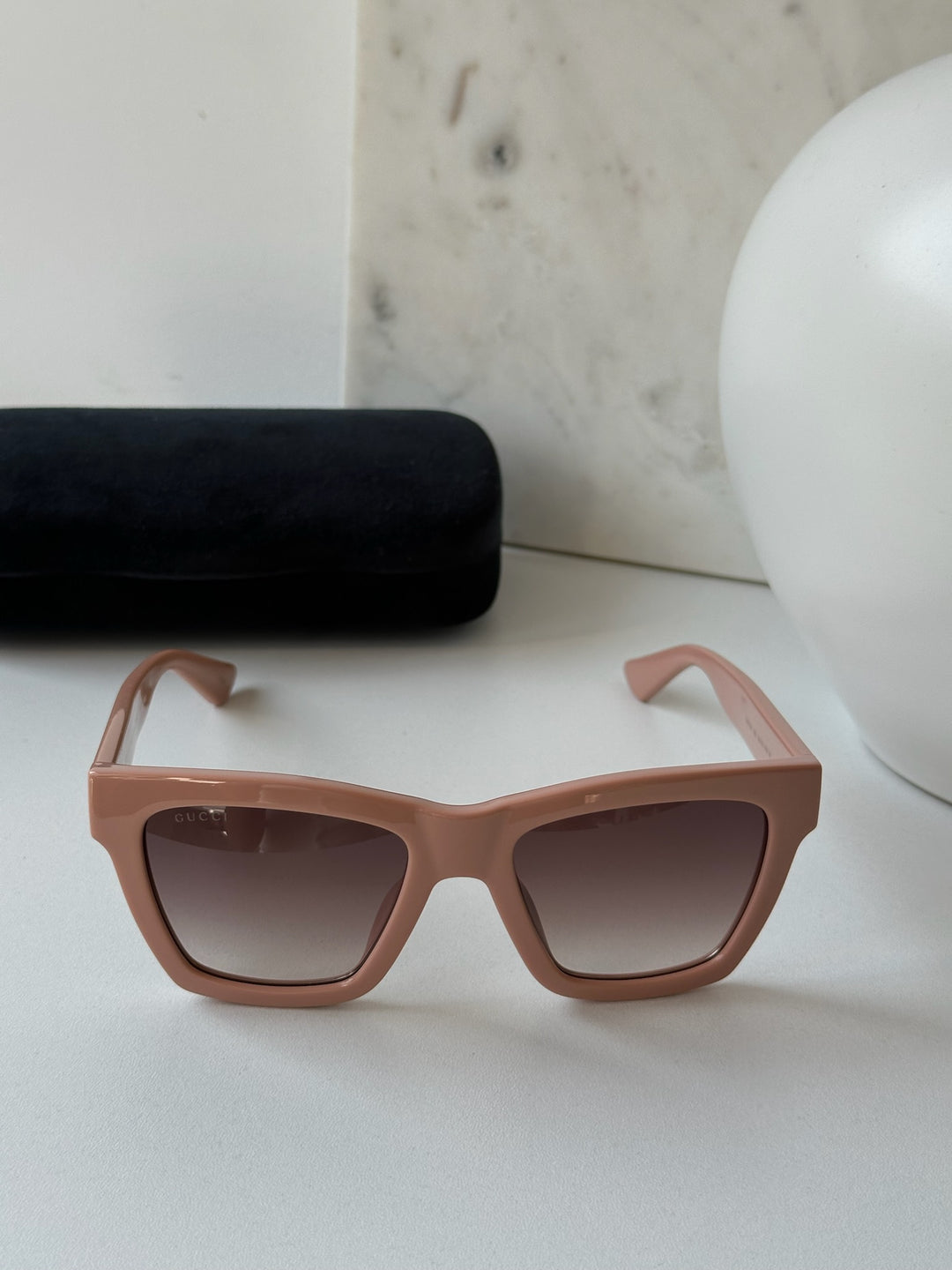 Gucci GG1714S Cat Eye Sunglasses in Rose Blush