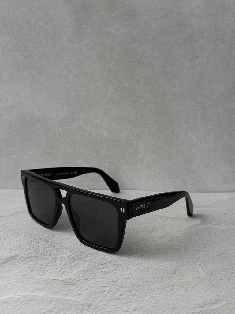 Off White Springfield Aviator Sunglasses in Black