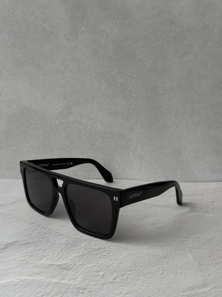Off White Springfield Aviator Sunglasses in Black