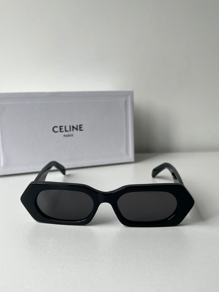 Celine CL40236I gafas de sol negras estilo ojo de gato