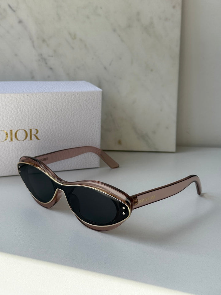 Dior Meteor B1I Cat Eye Sunglasses in Mauve