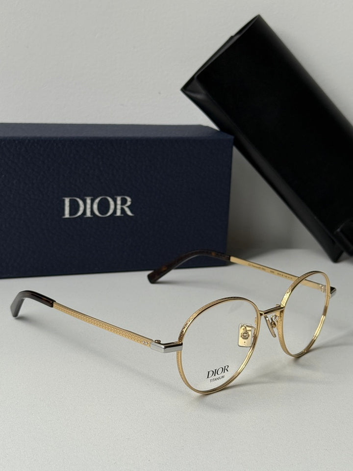 Dior CDDiamondO R3U Round Frames in Gold