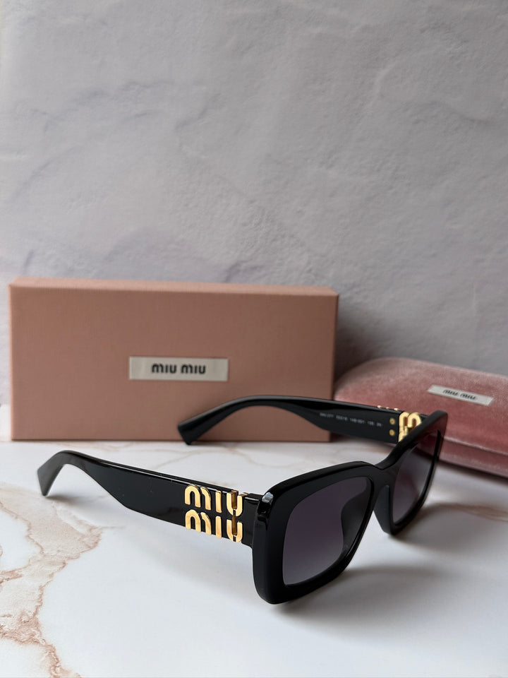 Miu Miu MU07YS Black Sunglasses