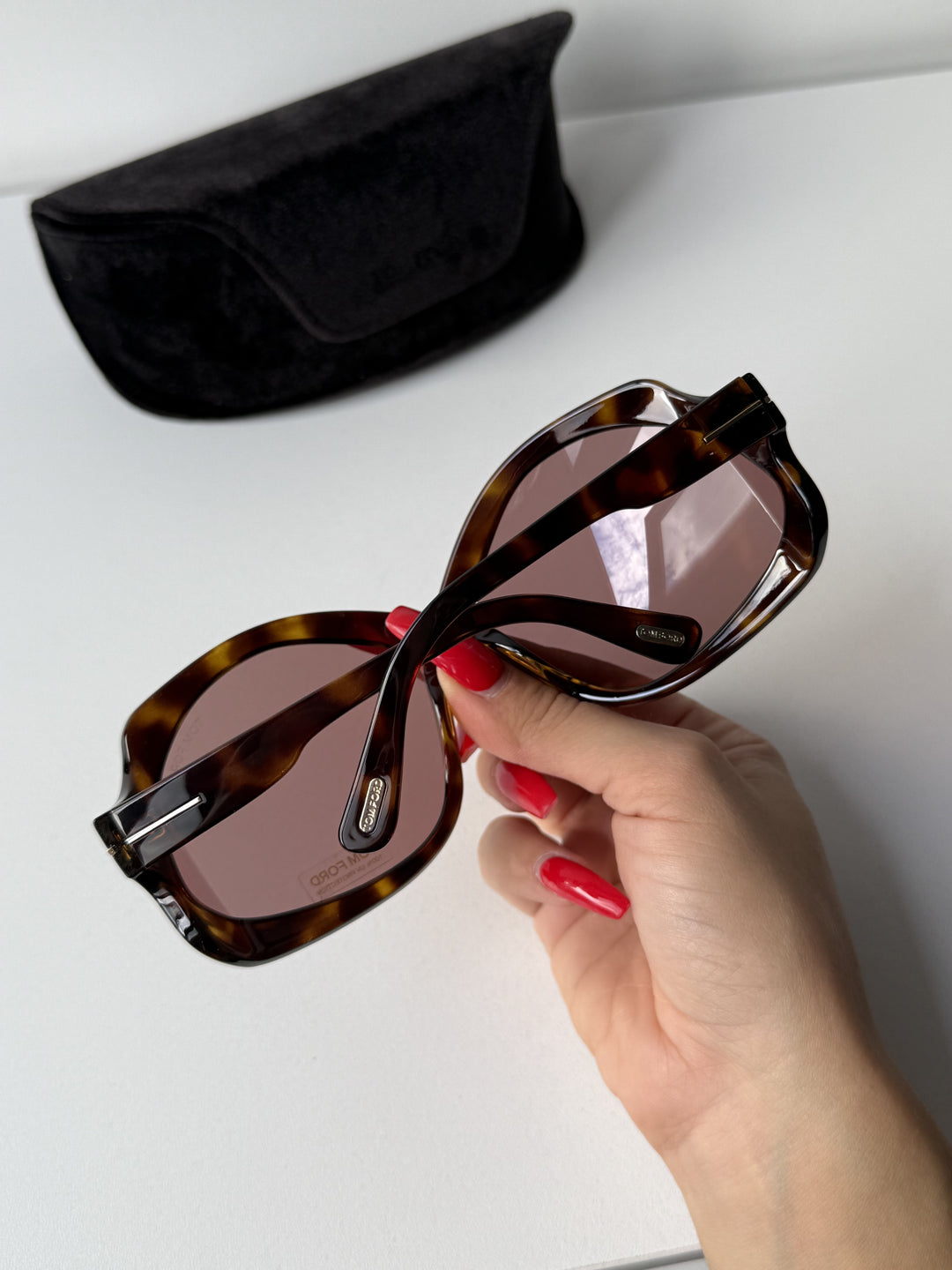 Tom Ford Cheyenne FT0903 Brown Oversized Sunglasses