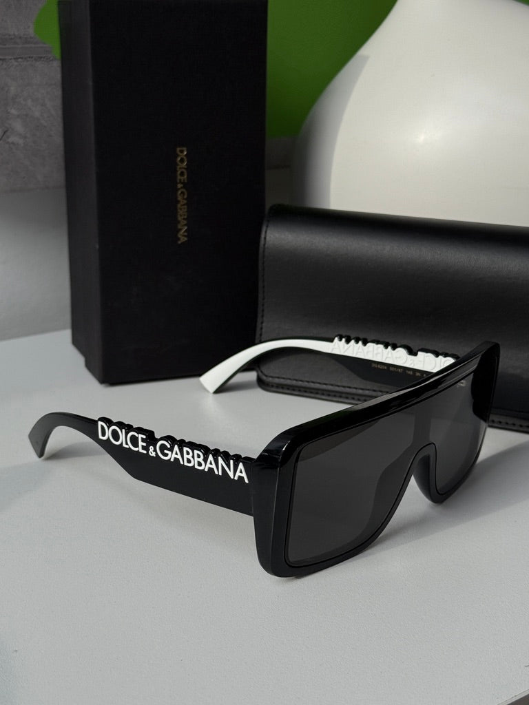 Dolce & Gabbana DG6204L Black Mask Sunglasses