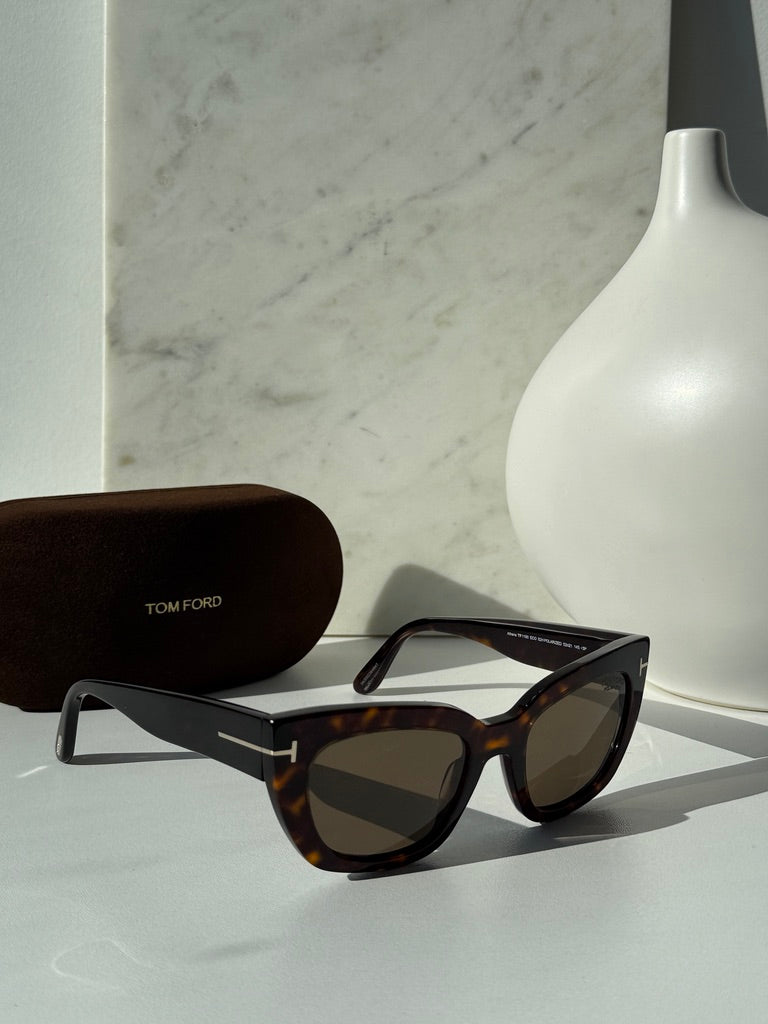 Tom Ford Gia FT0766 Gafas de sol en rosa vintage