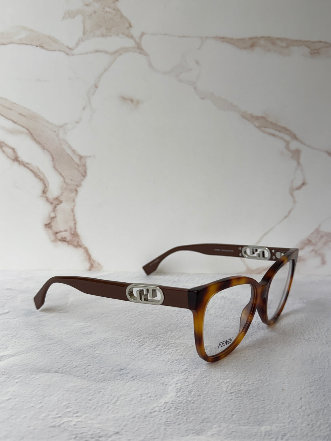 Fendi FE50093I Brown Cat Eye Frames