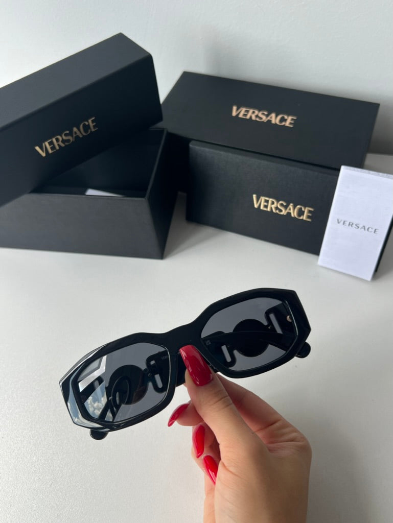 Versace VE4361 Gafas de sol Biggie en oro negro