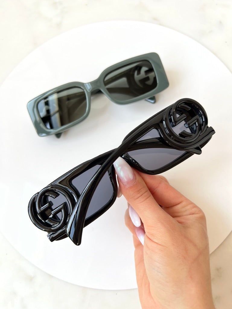 Gucci GG1325S Slim Sunglasses in Black – Designer Daydream