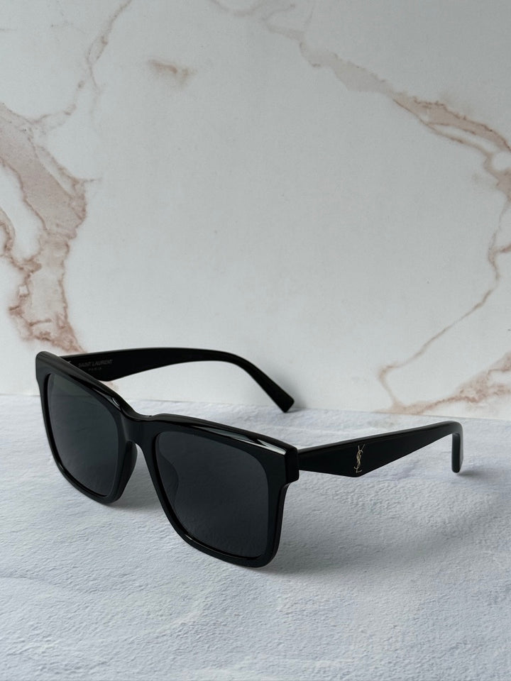 Saint Laurent SL M170 Square Sunglasses in Black
