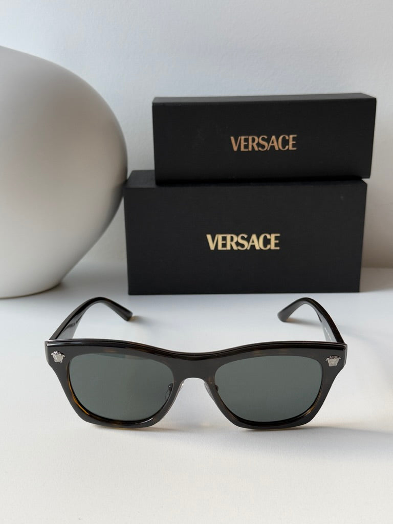 Versace VE2272 Havana Brown Wayfarer Sunglasses