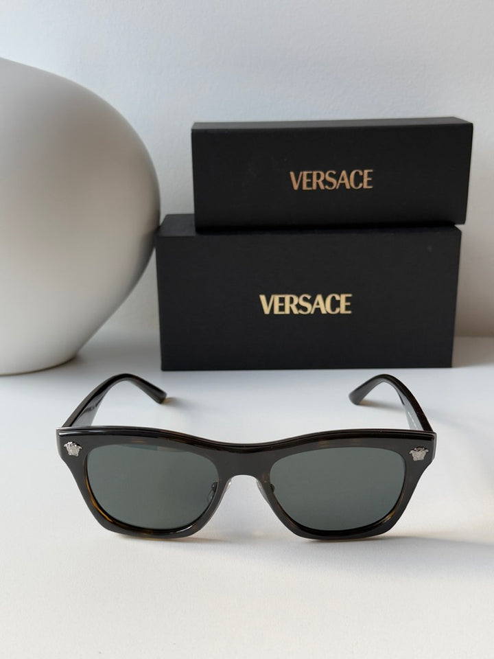 Versace VE2272 Havana Brown Wayfarer Sunglasses