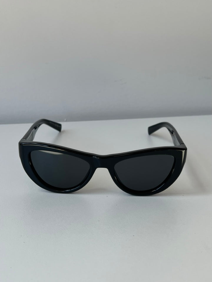 Saint Laurent SL676 Cat Eye Sunglasses in Black