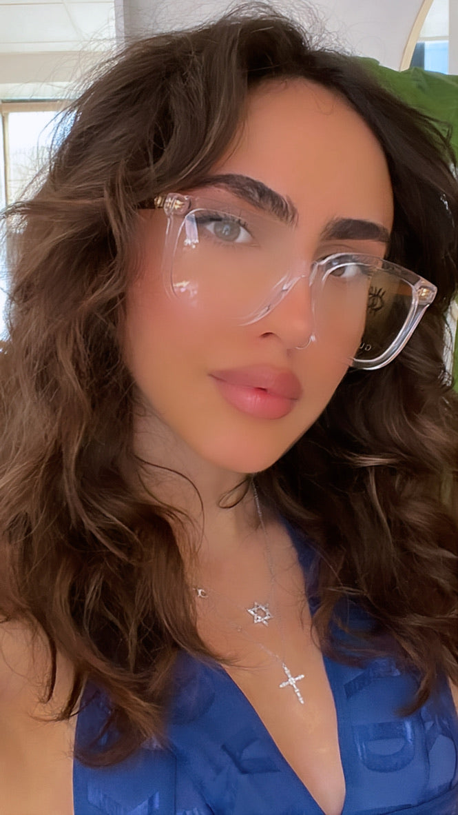 Gucci GG1319O Square Frames in Clear – Designer Daydream