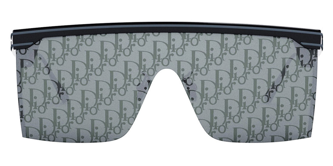 Dior DiorClub M1U Mask Sunglasses in Navy Blue Mirror