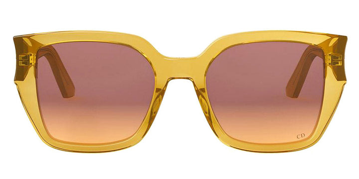 Dior DiorGlow S1I Square Sunglasses in Yellow