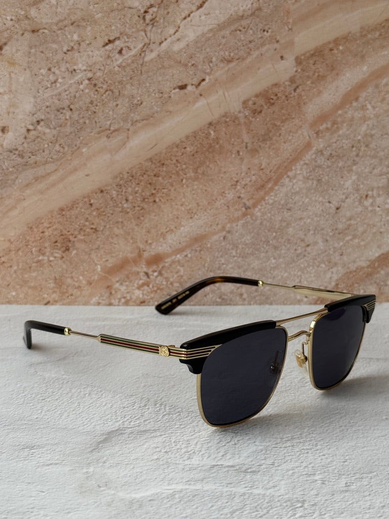 Gafas de sol de aviador doradas Gucci GG1288SA