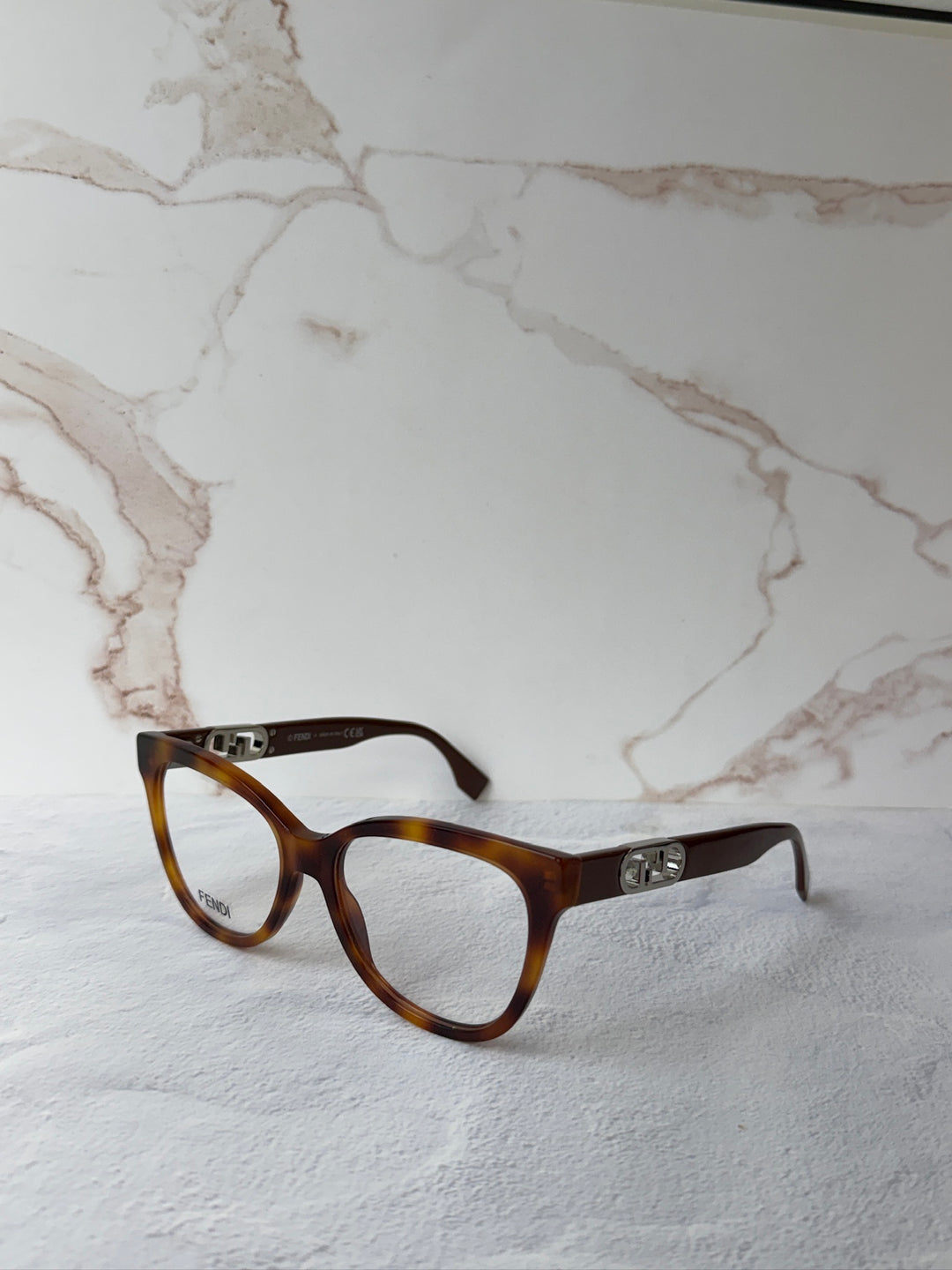 Fendi FE50093I Brown Cat Eye Frames