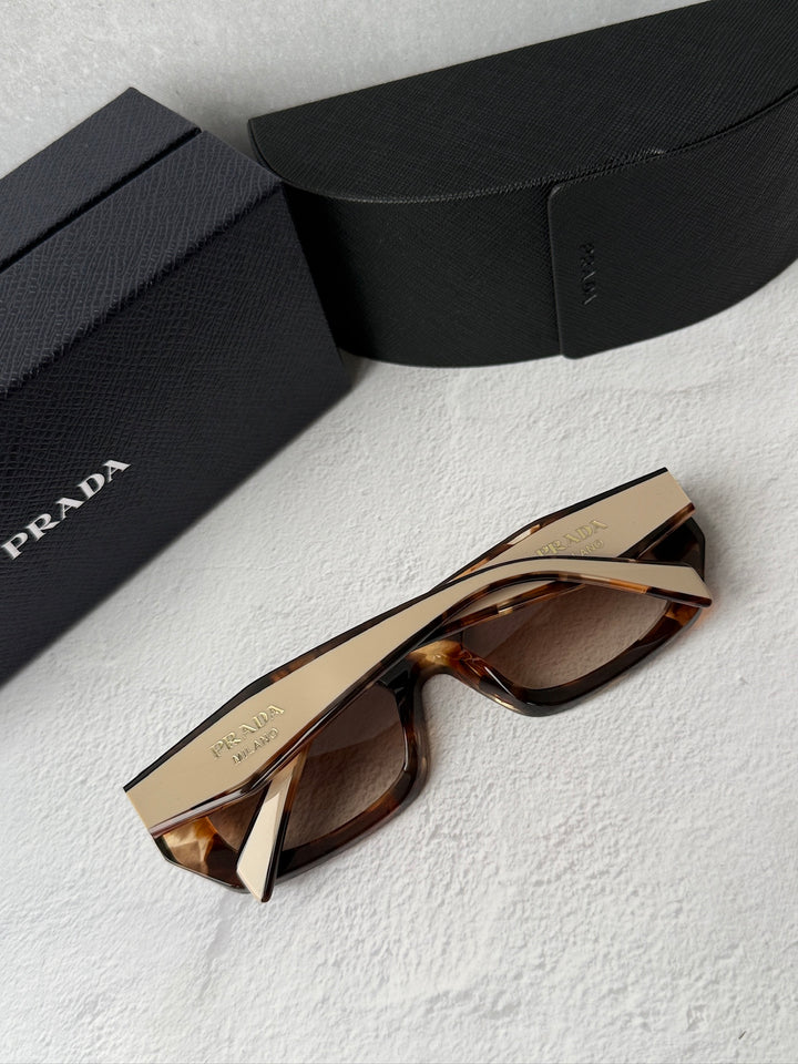 Prada PR B05S Sunglasses in Havana Powder