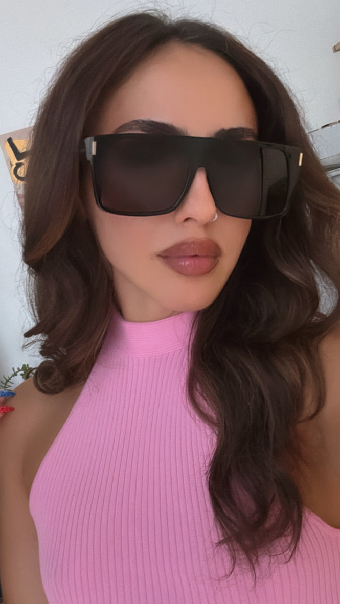 Saint Laurent SL651 Vitti Sunglasses in Black